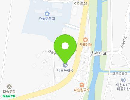 충청남도 예산군 대술면 대술로 123 (대술우체국) 지도