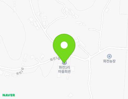 충청남도 예산군 봉산면 화전1길 62 (화전1리마을회관) 지도