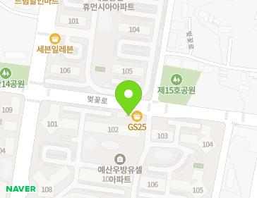 충청남도 예산군 예산읍 벚꽃로 175-19 (예산우방유쉘아파트) 지도