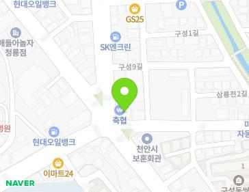 충청남도 천안시 동남구 충절로 273 (구성동) 지도