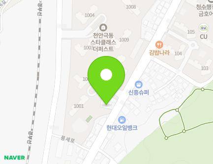 충청남도 천안시 동남구 풍세로 929 (다가동, 토성) 지도