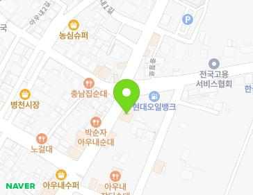 충청남도 천안시 동남구 병천면 아우내순대길 50 (아우내옛날순대) 지도