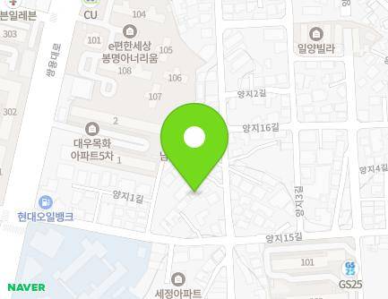 충청남도 천안시 동남구 양지2길 35-1 (봉명동) 지도