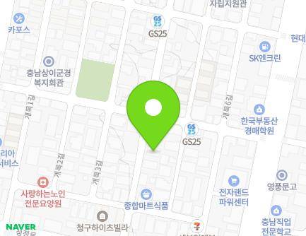 충청남도 천안시 동남구 개목4길 16 (봉명동) 지도