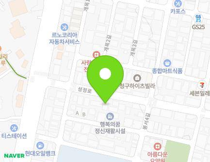 충청남도 천안시 동남구 성정로 14 (봉명동, 굳팰라스빌) 지도