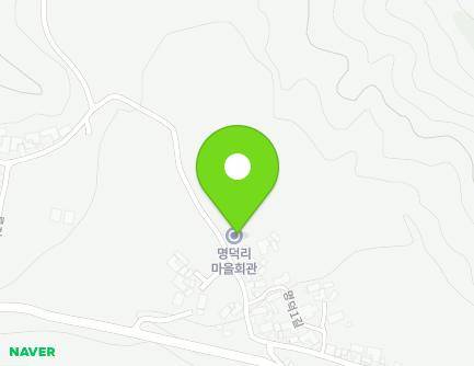 충청남도 천안시 동남구 북면 명덕1길 158 (명덕리마을회관) 지도