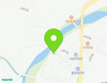 충청남도 천안시 동남구 북면 사담1길 14 지도