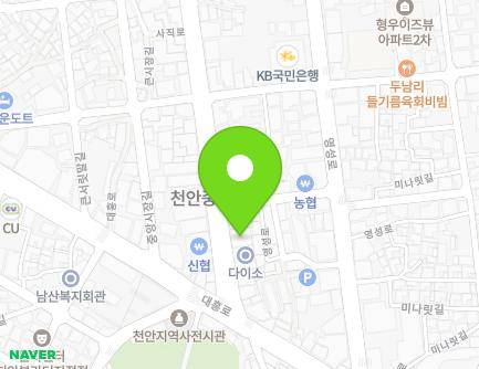 충청남도 천안시 동남구 사직로 8 (사직동, 천안종합약국) 지도