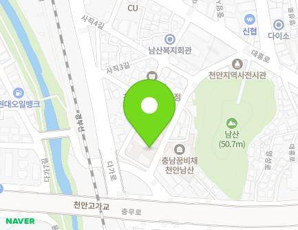 충청남도 천안시 동남구 사직2길 3 (사직동, 광하빌라) 지도