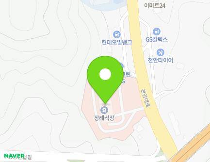 충청남도 천안시 동남구 천안대로 215 (삼룡동, 천안효요양병원) 지도