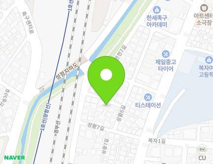 충청남도 천안시 동남구 천안천5길 36-8 (성황동, 정원연립) 지도