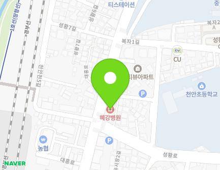 충청남도 천안시 동남구 대흥로 288 (성황동, 화정빌딩) 지도