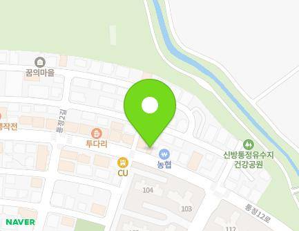 충청남도 천안시 동남구 통정12로 27 (신방동) 지도