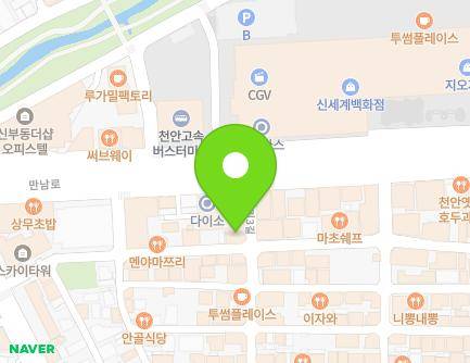 충청남도 천안시 동남구 먹거리11길 23 (신부동, 건양빌딩) 지도