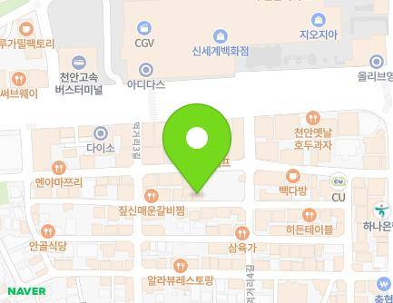 충청남도 천안시 동남구 먹거리10길 19 (신부동, 아반띠) 지도