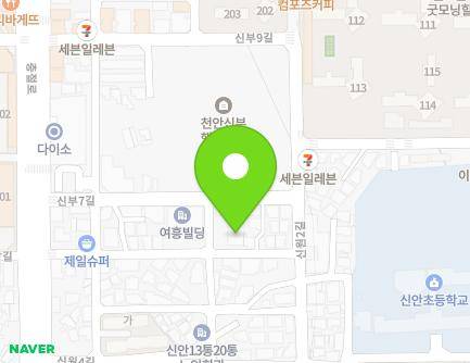 충청남도 천안시 동남구 신부6길 19 (신부동, 예루살렘감리교회) 지도