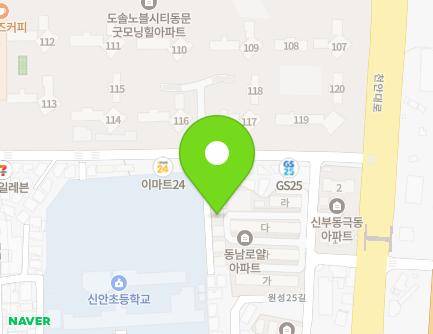 충청남도 천안시 동남구 신부8길 22-3 (신부동, 현대빌라) 지도