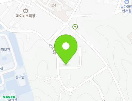 충청남도 천안시 동남구 호서대길 33 (안서동) 지도