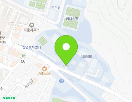 충청남도 천안시 동남구 각원사길 69 (안서동, 호서대학교) 지도