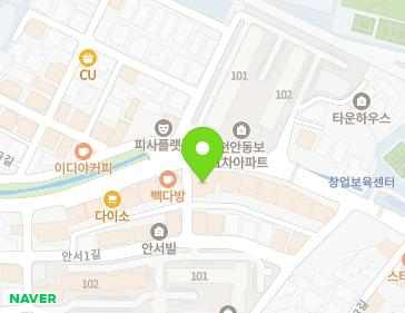 충청남도 천안시 동남구 각원사길 54 (안서동, 상명웰빙프라자) 지도