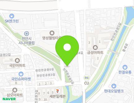 충청남도 천안시 동남구 천안천공원5길 36-8 (영성동) 지도