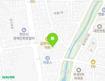 충청남도 천안시 동남구 중앙로 44-6 (영성동) 지도