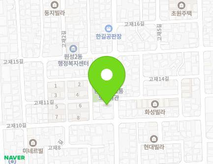 충청남도 천안시 동남구 고재4길 19 (원성동) 지도