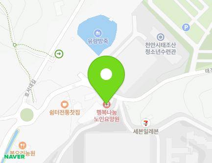 충청남도 천안시 동남구 태조산길 266 (유량동, 행복나눔노인요양원) 지도