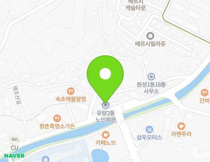 충청남도 천안시 동남구 태조산길 107 (유량동, 유량2통노인회관) 지도