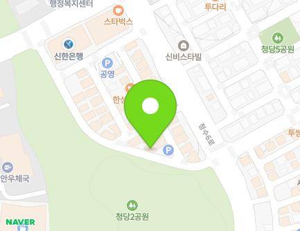 충청남도 천안시 동남구 청수6로 35-52 (청당동) 지도