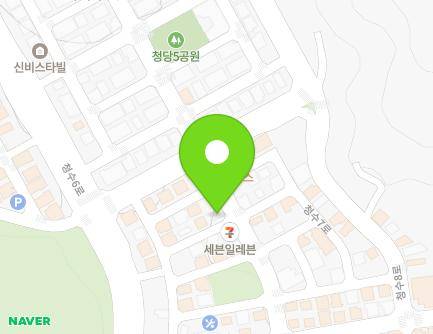 충청남도 천안시 동남구 청수7로 13-2 (청당동) 지도