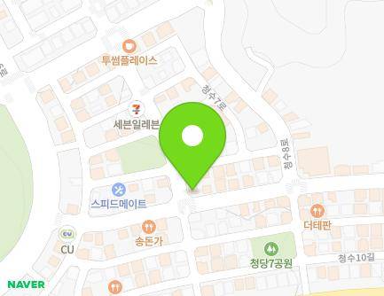 충청남도 천안시 동남구 청수7로 2 (청당동) 지도
