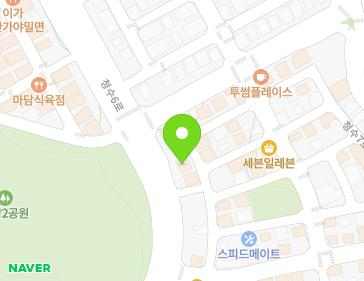 충청남도 천안시 동남구 청수12로 5-23 (청당동) 지도