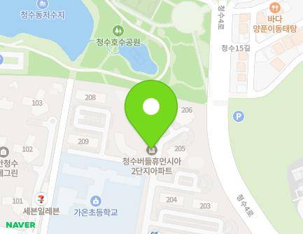 충청남도 천안시 동남구 청수14로 29 (청당동, 청수2단지주공버들마을아파트) 지도