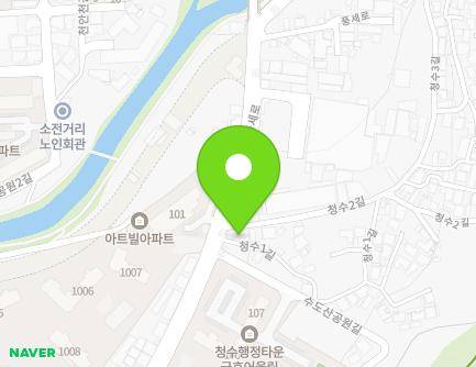 충청남도 천안시 동남구 청수2길 2 (청수동, 용성빌딩) 지도