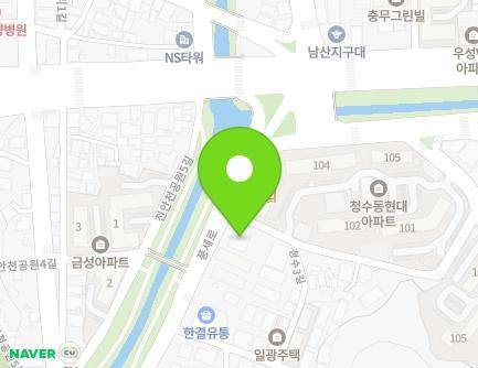 충청남도 천안시 동남구 풍세로 1008 (청수동, 진정형외과) 지도