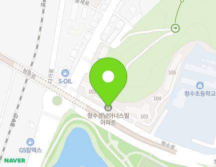 충청남도 천안시 동남구 청수로 15 (청수동, 경남아너스빌아파트) 지도