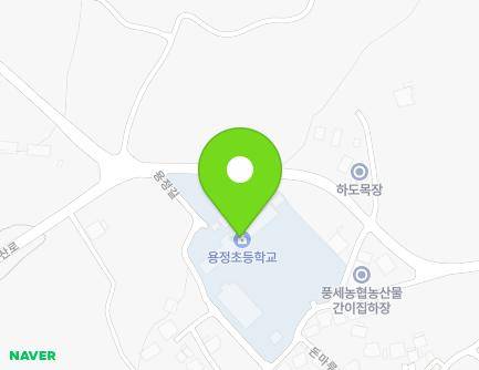 충청남도 천안시 동남구 풍세면 용정길 8-7 (용정초등학교) 지도