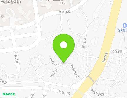 충청남도 천안시 서북구 부대중앙길 67-10 (부대동) 지도