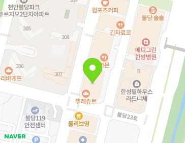 충청남도 천안시 서북구 불당25로 192 (불당동) 지도