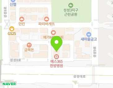 충청남도 천안시 서북구 성성8로 2-15 (성성동) 지도