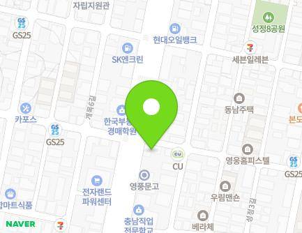 충청남도 천안시 서북구 쌍용대로 204 (성정동) 지도