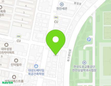 충청남도 천안시 서북구 세관길 59 (성정동) 지도