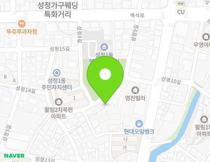 충청남도 천안시 서북구 성정9길 19 (성정동) 지도