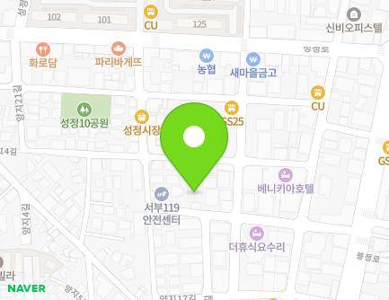 충청남도 천안시 서북구 양지18길 18 (성정동, 한마음주방가구) 지도