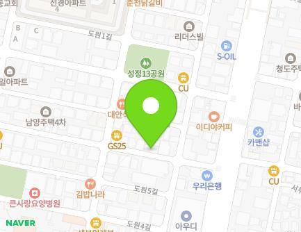 충청남도 천안시 서북구 도원6길 29 (성정동, 한밭유통) 지도