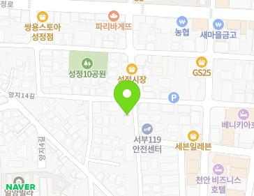 충청남도 천안시 서북구 양지7길 19 (성정동, 상가) 충청남도 천안시 서북구 양지7길 19 (성정동, 상가) 지도