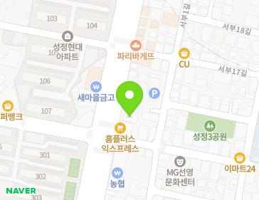 충청남도 천안시 서북구 쌍용대로 292 (성정동, 금정빌딩) 충청남도 천안시 서북구 쌍용대로 292 (성정동, 금정빌딩) 지도