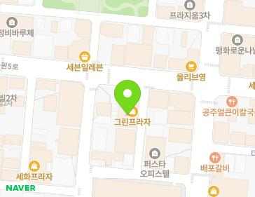 충청남도 천안시 서북구 성정공원5로 24-6 (성정동, 그린프라자) 충청남도 천안시 서북구 성정공원5로 24-6 (성정동, 그린프라자) 지도