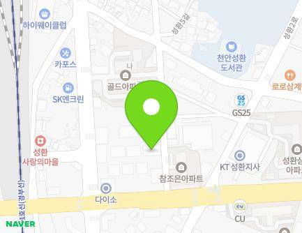 충청남도 천안시 서북구 성환읍 성환4길 5-4 지도